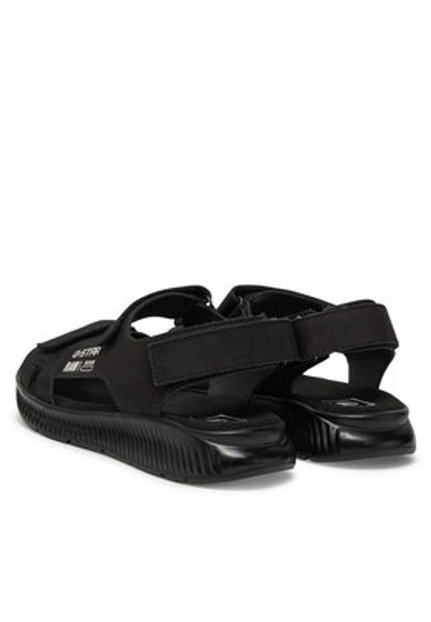 G-Star RAW - G-Star Raw Sandały ROY1-11 MI08 Czarny. Kolor: czarny. Materiał: nubuk, skóra