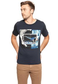 Lee - LEE T SHIRT PHOTO TEE NIGHT SKY L60QEPSJ. Wzór: nadruk. Styl: klasyczny #1
