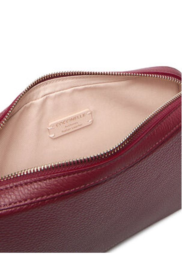 Coccinelle Torebka MN5 Tebe E5 MN5 52 01 01 Bordowy. Kolor: czerwony. Materiał: skórzane