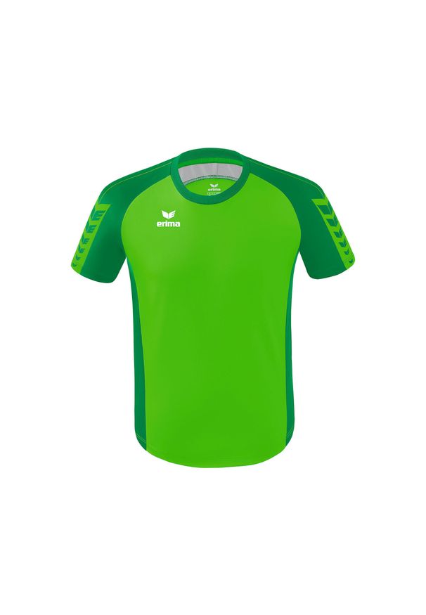 ERIMA - Koszulka Erima Six Wings. Kolor: zielony. Sport: piłka nożna, fitness
