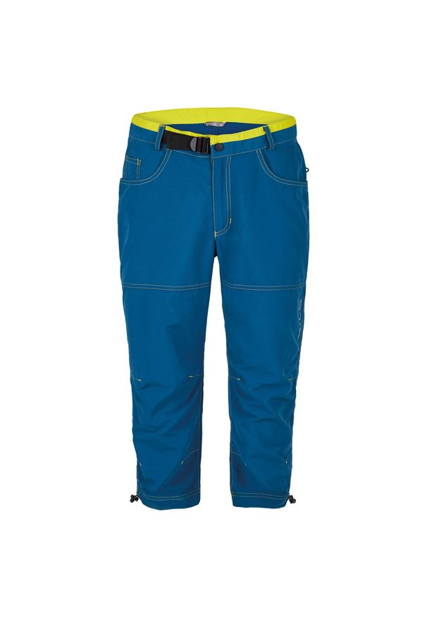 Spodnie wspinaczkowe Milo Jote 3/4. Kolor: niebieski