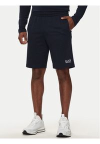 EA7 Emporio Armani Szorty sportowe 8NPS65 PJVRZ 1562 Granatowy. Kolor: niebieski. Materiał: bawełna. Styl: sportowy #1