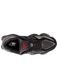 Buty unisex New Balance U9060BLK – czarne. Okazja: na co dzień. Kolor: czarny. Materiał: skóra, syntetyk, materiał, guma. Szerokość cholewki: normalna #3