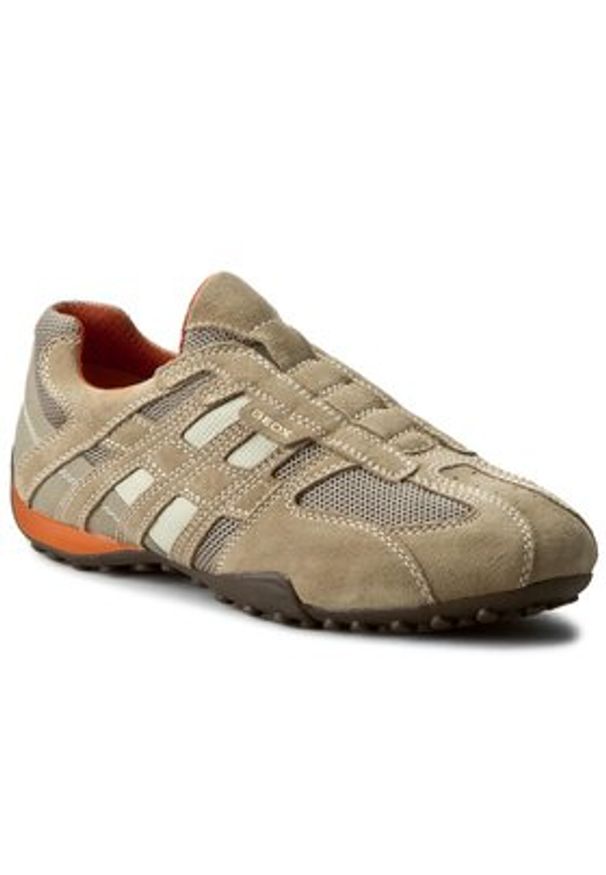 Geox Półbuty U Snake L U4207L 02214 C0845 Beżowy. Kolor: beżowy. Materiał: materiał