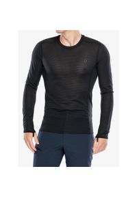 Bluza termoaktywna męska Black Diamond Coefficient LT Crew. Kolor: czarny. Sezon: zima. Sport: narciarstwo