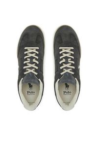 Polo Ralph Lauren Sneakersy Aera 809956120002 Szary. Kolor: szary. Materiał: skóra, zamsz