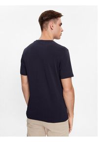 Guess T-Shirt M4RI38 J1314 Granatowy Slim Fit. Kolor: niebieski. Materiał: bawełna #4