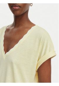 Morgan Bluzka 261-DIANA Żółty Regular Fit. Kolor: żółty. Materiał: syntetyk #3