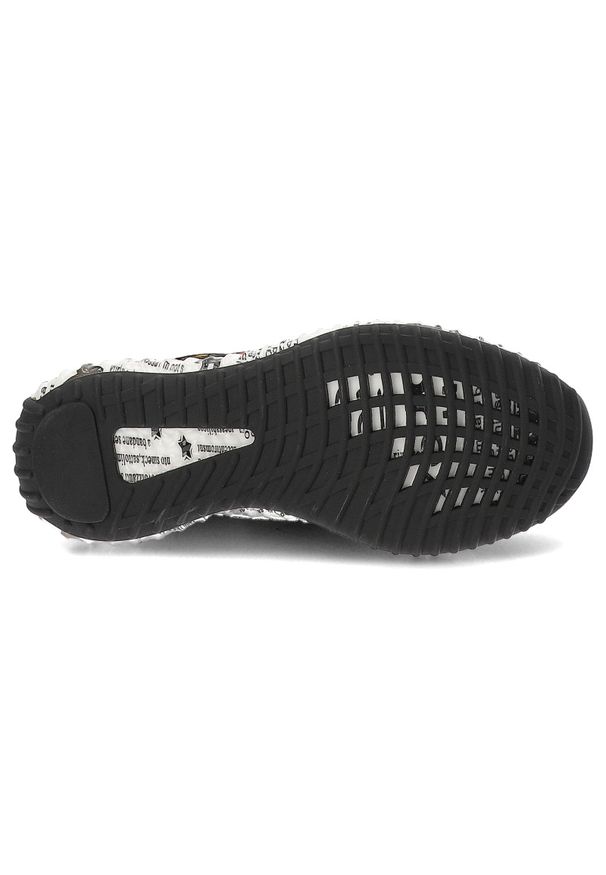 Czerwone Sneakersy Laura Vita Eleganckie Obuwie Damskie. Zapięcie: sznurówki. Kolor: czerwony. Materiał: materiał. Szerokość cholewki: normalna. Wzór: kwiaty, aplikacja, nadruk. Styl: elegancki