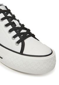 Karl Lagerfeld - KARL LAGERFELD Trampki KL60614T Biały. Kolor: biały. Materiał: materiał #6