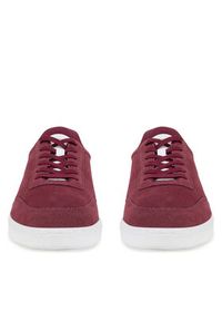 Sprandi Sneakersy V5-6437 Bordowy. Kolor: czerwony. Materiał: materiał, syntetyk