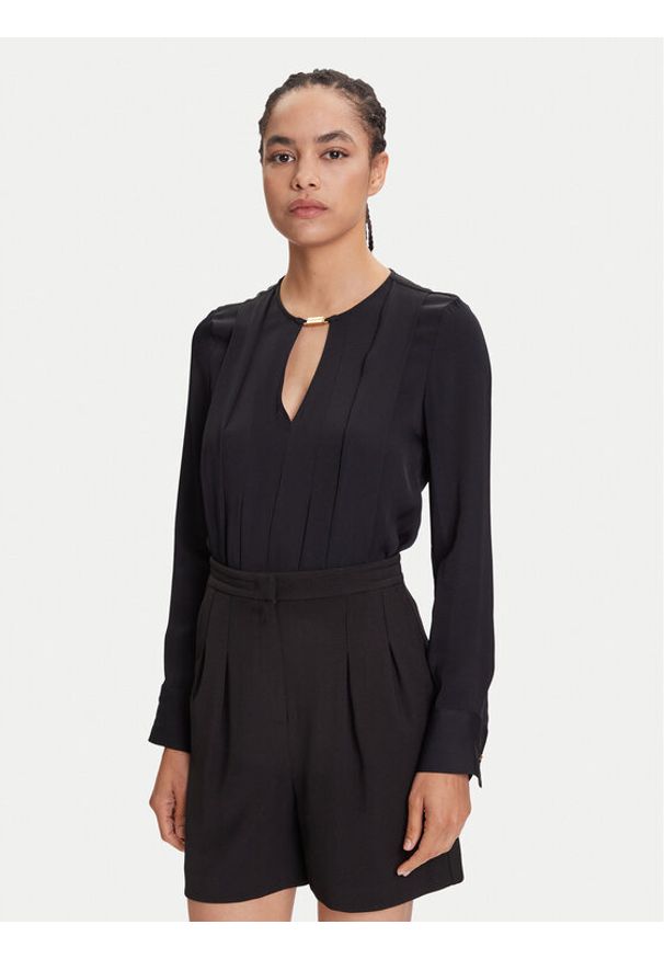 Marciano Guess Bluzka 5YGH14 czar7356A Czarny Regular Fit. Kolor: czarny. Materiał: wiskoza