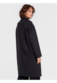 Calvin Klein Płaszcz wełniany K20K204629 Szary Regular Fit. Kolor: szary. Materiał: wełna
