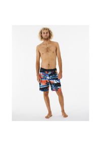 Rip Curl - Boardshorty RIP CURL Mirage Postcards czarny. Okazja: na plażę. Kolor: czarny. Styl: elegancki
