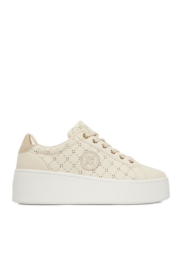 Sneakersy Nine West. Kolor: beżowy