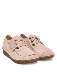 Clarks Półbuty Funny Dream 26182263 Różowy. Kolor: różowy. Materiał: skóra, zamsz #5