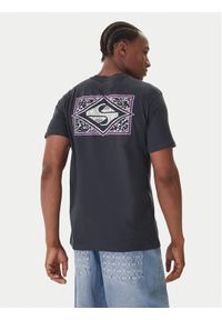 Quiksilver T-Shirt EQYZT08192 Szary Regular Fit. Kolor: szary. Materiał: bawełna #1
