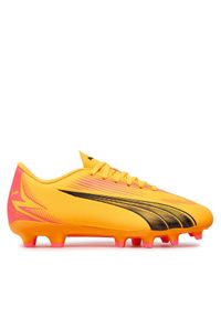 Puma Buty do piłki nożnej Ultra Play Fg/Ag Jrc 107775-03 Żółty. Kolor: żółty