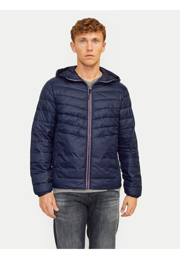 Jack & Jones Kurtka zimowa Sprint 12258441 Granatowy Regular Fit. Kolor: niebieski. Materiał: syntetyk. Sezon: zima