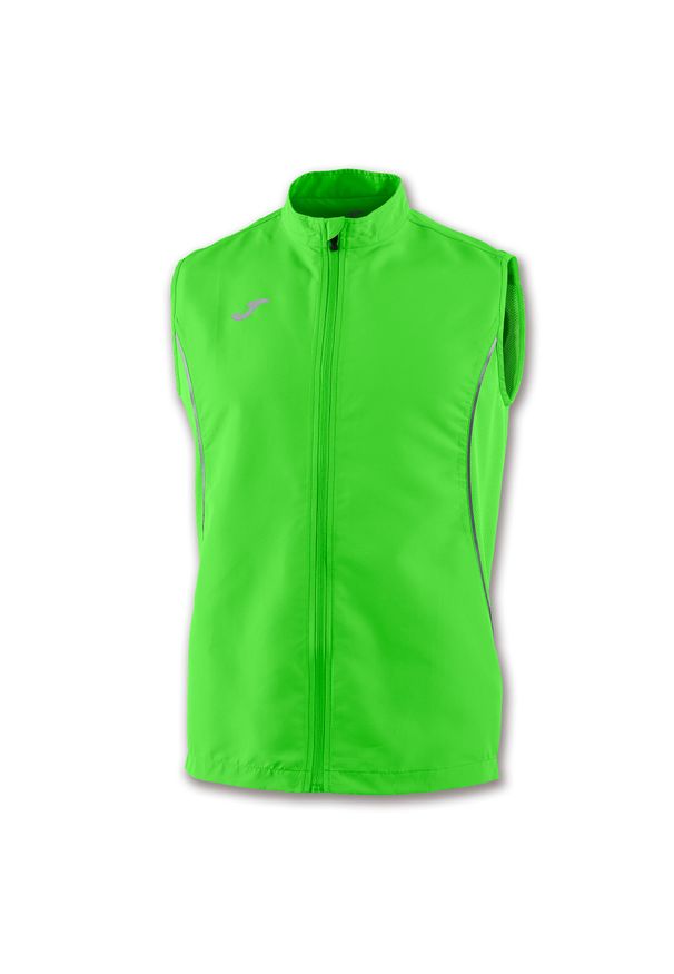 Kamizelka do biegania męska Joma Opimpia. Kolor: zielony. Długość rękawa: bez rękawów. Sport: bieganie