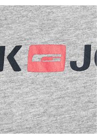 Jack & Jones T-Shirt Corp Logo 12137126 Szary Slim Fit. Kolor: szary. Materiał: bawełna #1