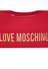 Love Moschino - LOVE MOSCHINO Torebka JC4198PP1IKD0500 Czerwony. Kolor: czerwony. Materiał: skórzane #4