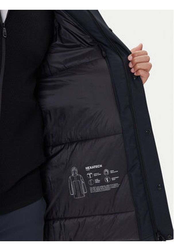 BOSS Parka Hexatech 50544563 Granatowy Regular Fit. Kolor: niebieski. Materiał: syntetyk