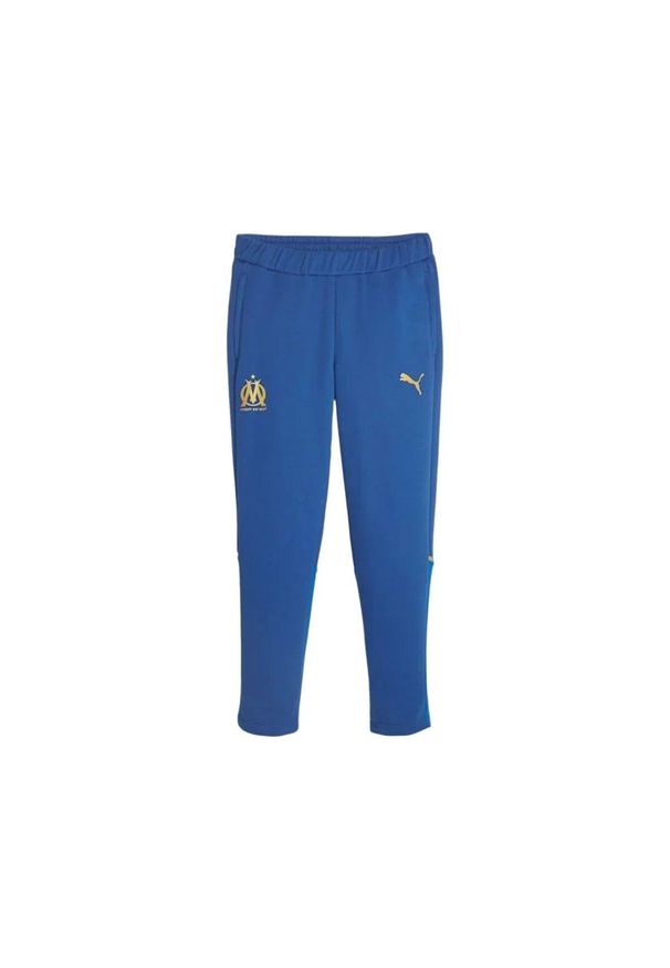 Survêtement Homme OM CAS PNT Puma 05-Clyde Royal-PUMA White 771941 Bleu. Kolor: niebieski. Materiał: dresówka. Sport: piłka nożna