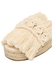 DeeZee Espadryle S294 Écru. Materiał: materiał #3
