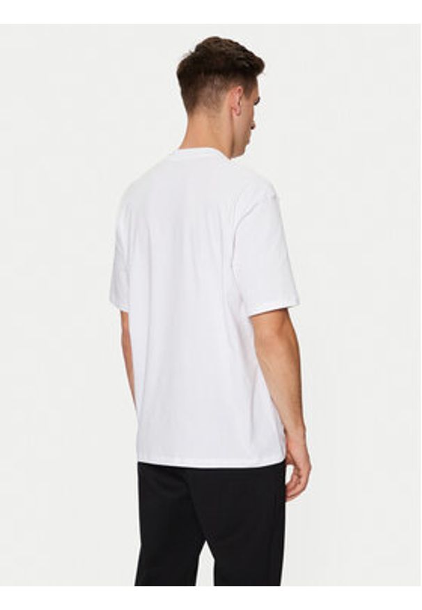 Guess T-Shirt Z5RI02 I3Z14 Biały Regular Fit. Kolor: biały. Materiał: bawełna