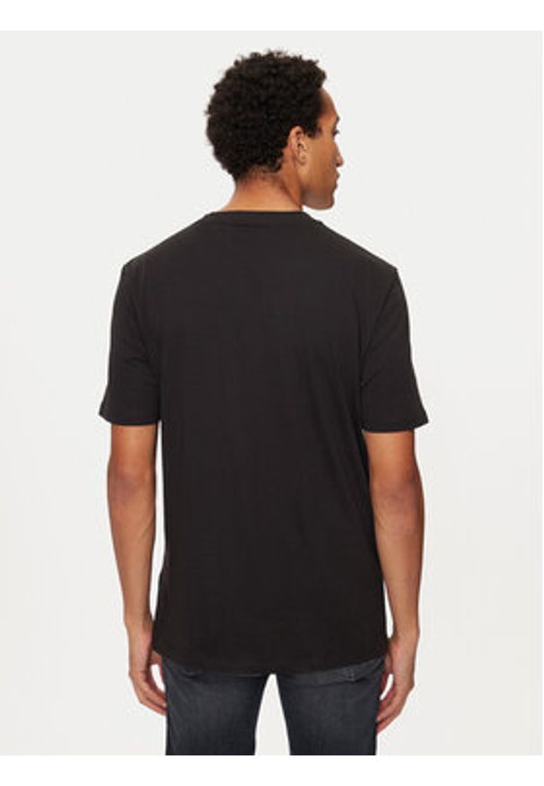 Hugo T-Shirt 50524023 Czarny Regular Fit. Kolor: czarny. Materiał: bawełna
