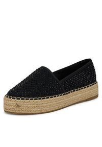 DeeZee Espadryle 3H39248-1 Czarny. Kolor: czarny. Materiał: materiał #6