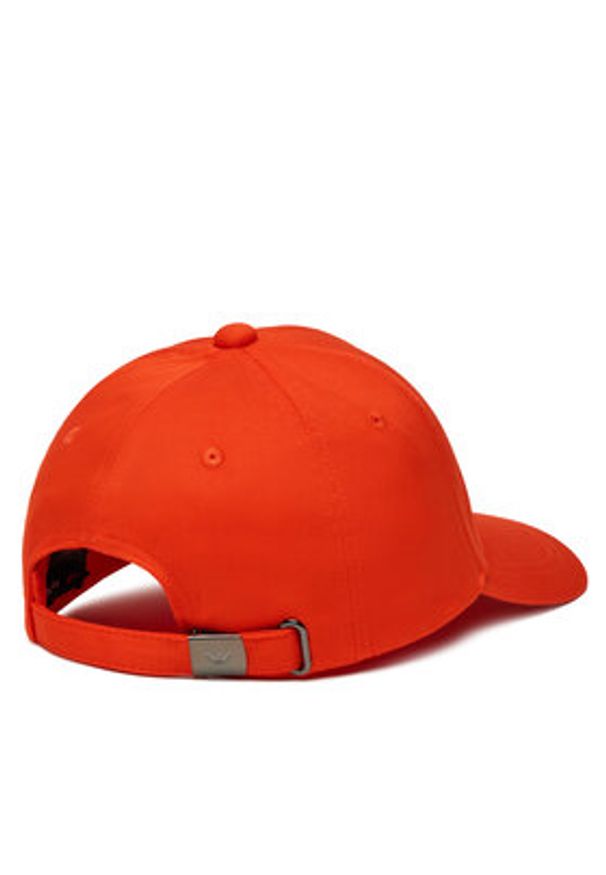 Emporio Armani Czapka z daszkiem EX000004 AF12603 U5026 Pomarańczowy. Kolor: pomarańczowy. Materiał: bawełna, materiał