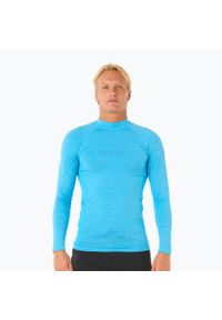 RIPCURL - Longsleeve do pływania męski Rip Curl Dawn Patrol UPF Performance. Kolor: niebieski