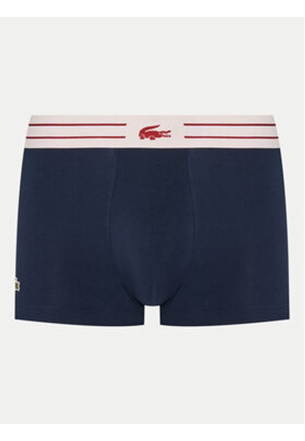 Lacoste Komplet 3 par bokserek 5H4748 Kolorowy. Materiał: bawełna. Wzór: kolorowy
