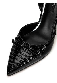 Nine West Szpilki WFA2995-1 Czarny. Kolor: czarny. Materiał: skóra. Obcas: na szpilce #6