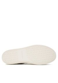 Calvin Klein Sneakersy Low Top Lace Up Lth HM0HM01055 Biały. Kolor: biały. Materiał: skóra #2