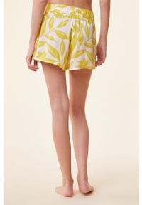 Etam szorty piżamowe Jad damskie kolor żółty. Kolor: żółty #4