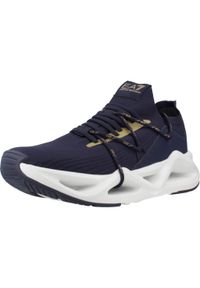 Buty EA7 X8X087 XK227 Niebieski. Kolor: niebieski. Materiał: tkanina #1