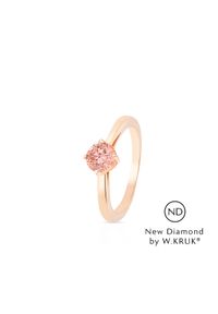 W.KRUK - Pierścionek zaręczynowy złoty Doskonały - New Diamond by W.KRUK 0,50 ct. Materiał: złote. Kolor: złoty. Wzór: aplikacja, kolorowy. Kamień szlachetny: diament, brylant #1