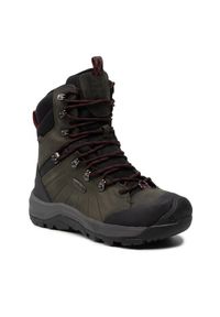 keen - Keen Trekkingi Revel IV High Polar 1023621 Zielony. Kolor: zielony. Materiał: nubuk, skóra, polar. Sport: turystyka piesza