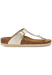 Japonki dla dzieci Birkenstock Gizeh. Kolor: żółty. Materiał: materiał