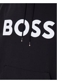BOSS - Boss Bluza 50485316 Czarny Oversize. Kolor: czarny. Materiał: bawełna