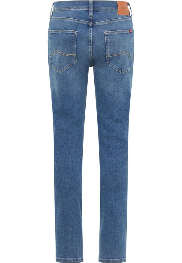 Mustang - MUSTANG ORLANDO SLIM MĘSKIE SPODNIE JEANSOWE JEANSY DENIM BLUE 1013320 5000 583