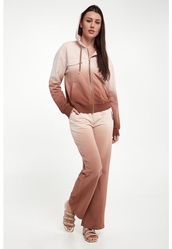 Liu Jo - Bluza damska rozpinana z kapturem LIU JO. Typ kołnierza: kaptur