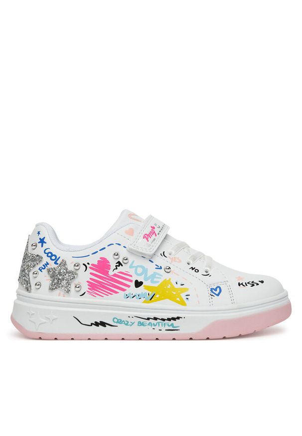 Sneakersy Primigi. Kolor: biały