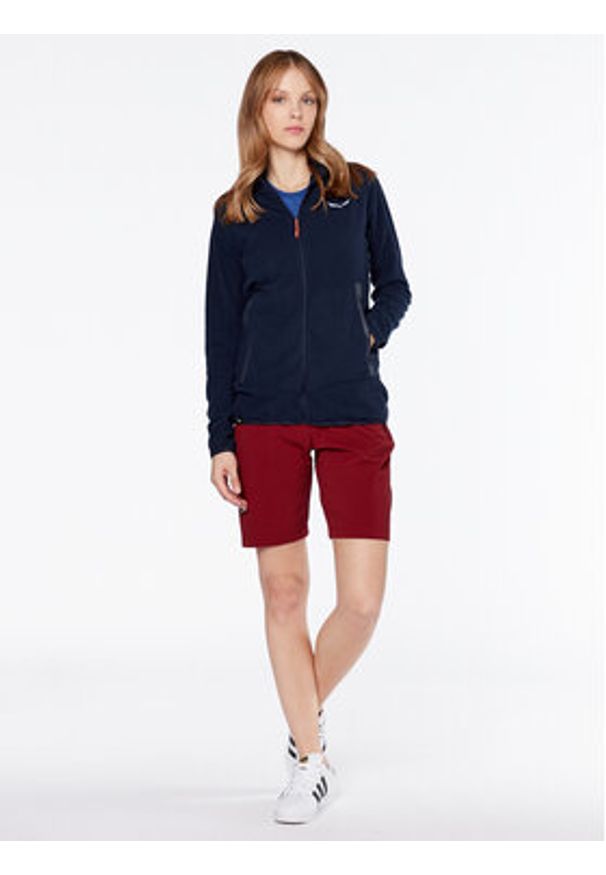 Salewa Bluza techniczna Paganella 27925 Granatowy Regular Fit. Kolor: niebieski. Materiał: syntetyk