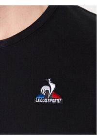Le Coq Sportif T-Shirt 2310544 Czarny Regular Fit. Kolor: czarny. Materiał: bawełna #4