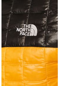 The North Face - Kurtka. Typ kołnierza: kaptur. Kolor: żółty. Materiał: poliester, materiał, puch, nylon #3