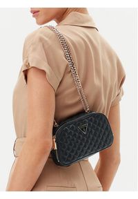 Guess Torebka HWEQG9 54174 Czarny. Kolor: czarny. Materiał: skórzane #4